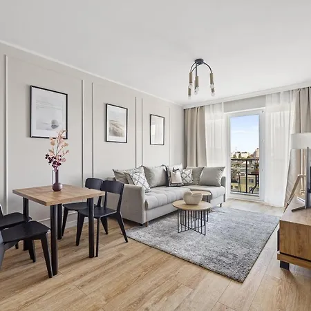Apartment Marina By Polsat Ergo Arena & Plaza & Parking Gdansk